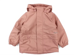 Wheat thermal rain jacket Ajo soft rouge